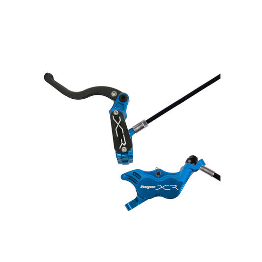 HOPE BRAKE XCR PRO E4 FRONT - NO ROTOR - BLUE - LH