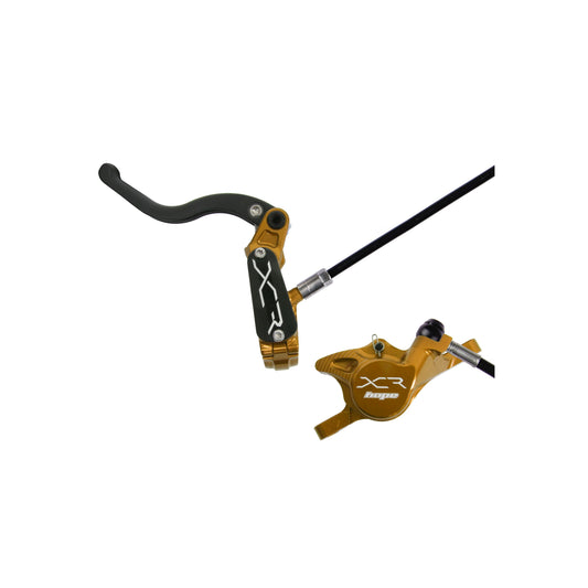 HOPE BRAKE XCR PRO X2 FRONT - NO ROTOR - BRONZE - LH