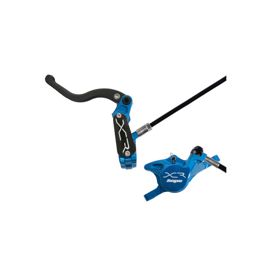 HOPE BRAKE XCR PRO X2 FRONT - NO ROTOR - BLUE - LH