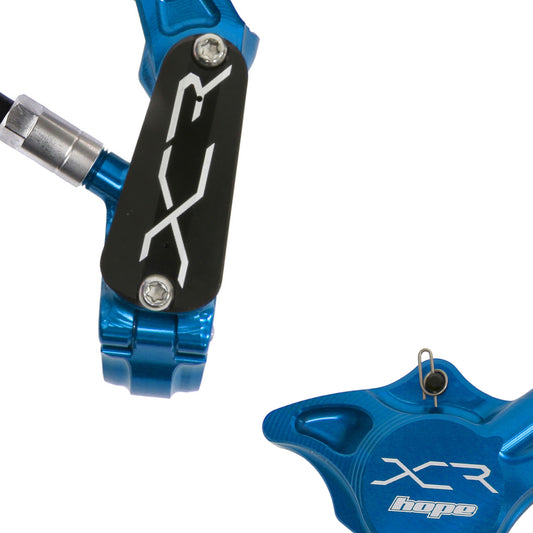 HOPE BRAKE XCR PRO X2 FM REAR - NO ROTOR - BLUE - RH