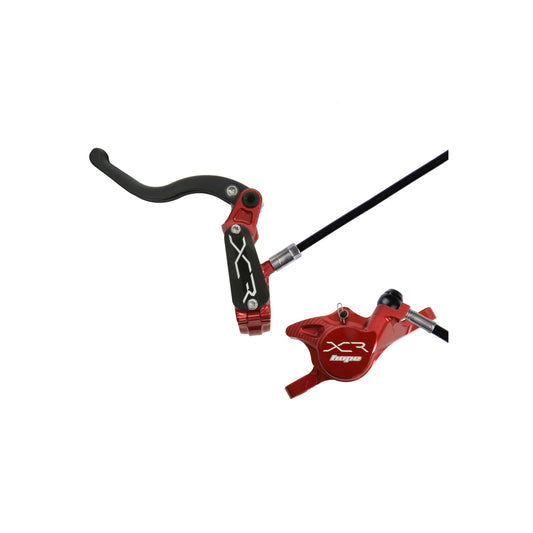 HOPE BRAKE XCR PRO X2 FRONT - NO ROTOR - RED - LH