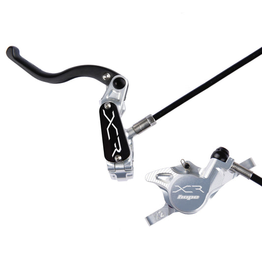 HOPE BRAKE XCR X2 FRONT NO ROTOR SILVER L/H