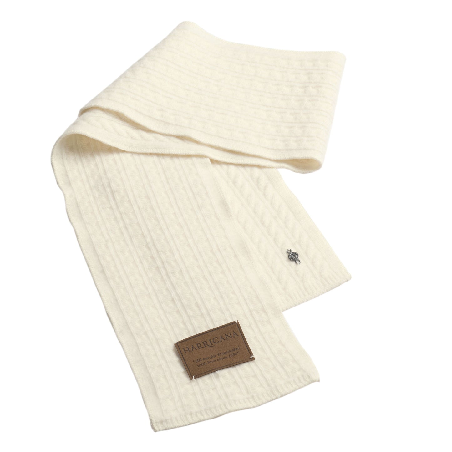 SILVANA - CABLE KNIT SCARF