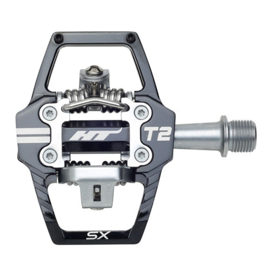 HT PEDAL MOUNTAIN T2 SX CLIPLESS BLACK