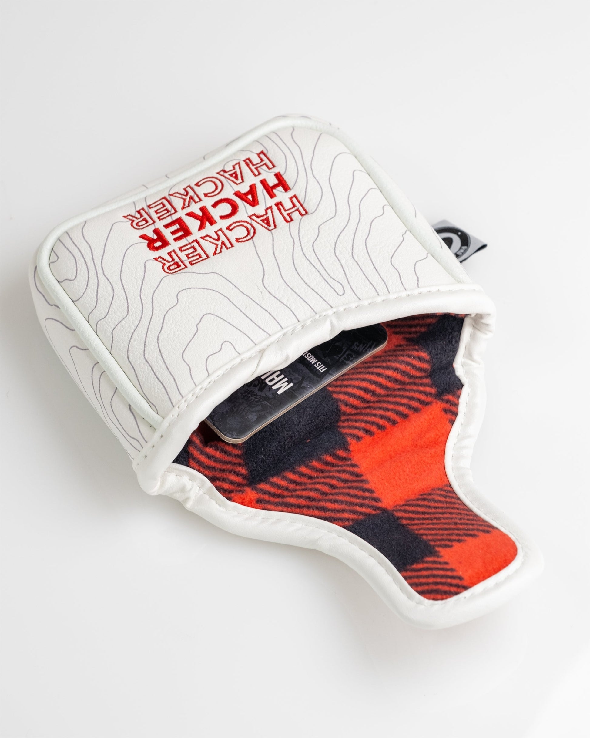 Hacker mallet cover featuring a sleek design with a durable, weather-resistant exterior and a secure closure.