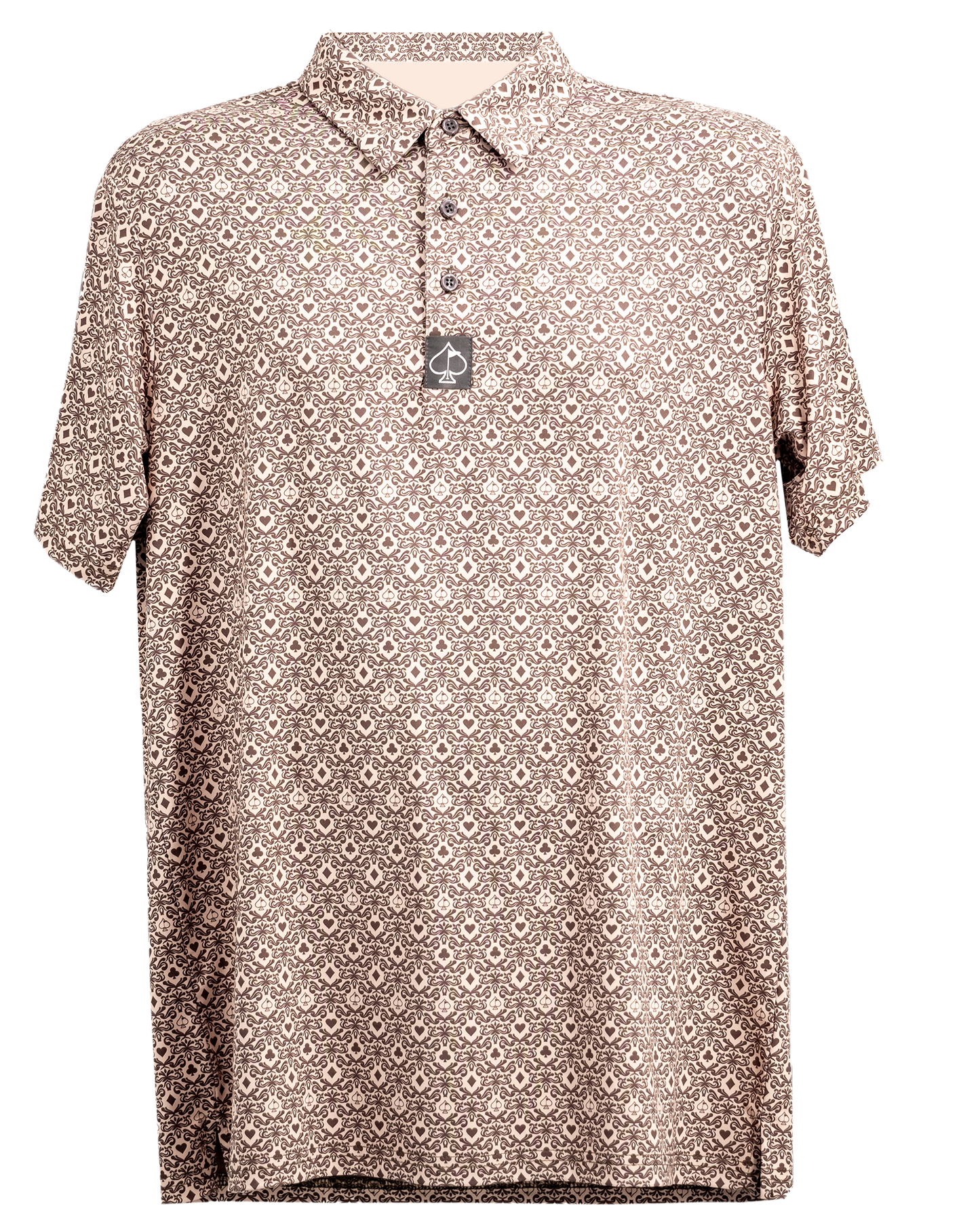Big Blind Ash hanging polo featuring a modern design and comfortable fit in a light ash color.