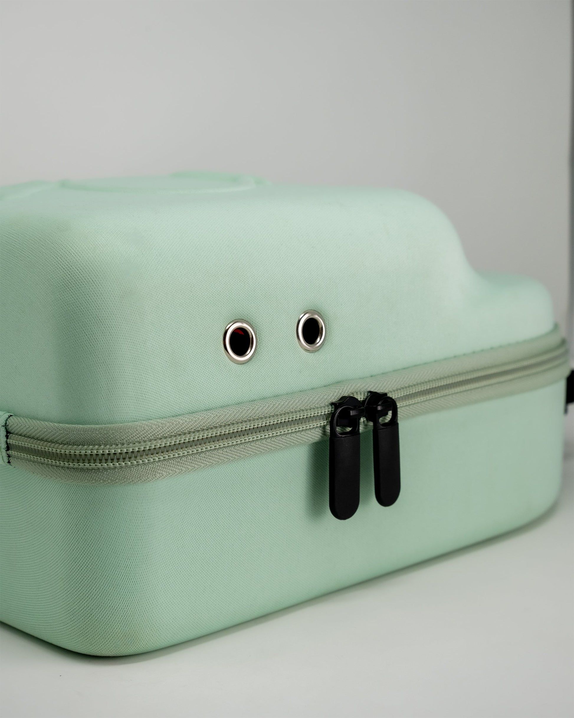 Teal Hat Caddie, featuring a sleek design for organized hat storage and display.