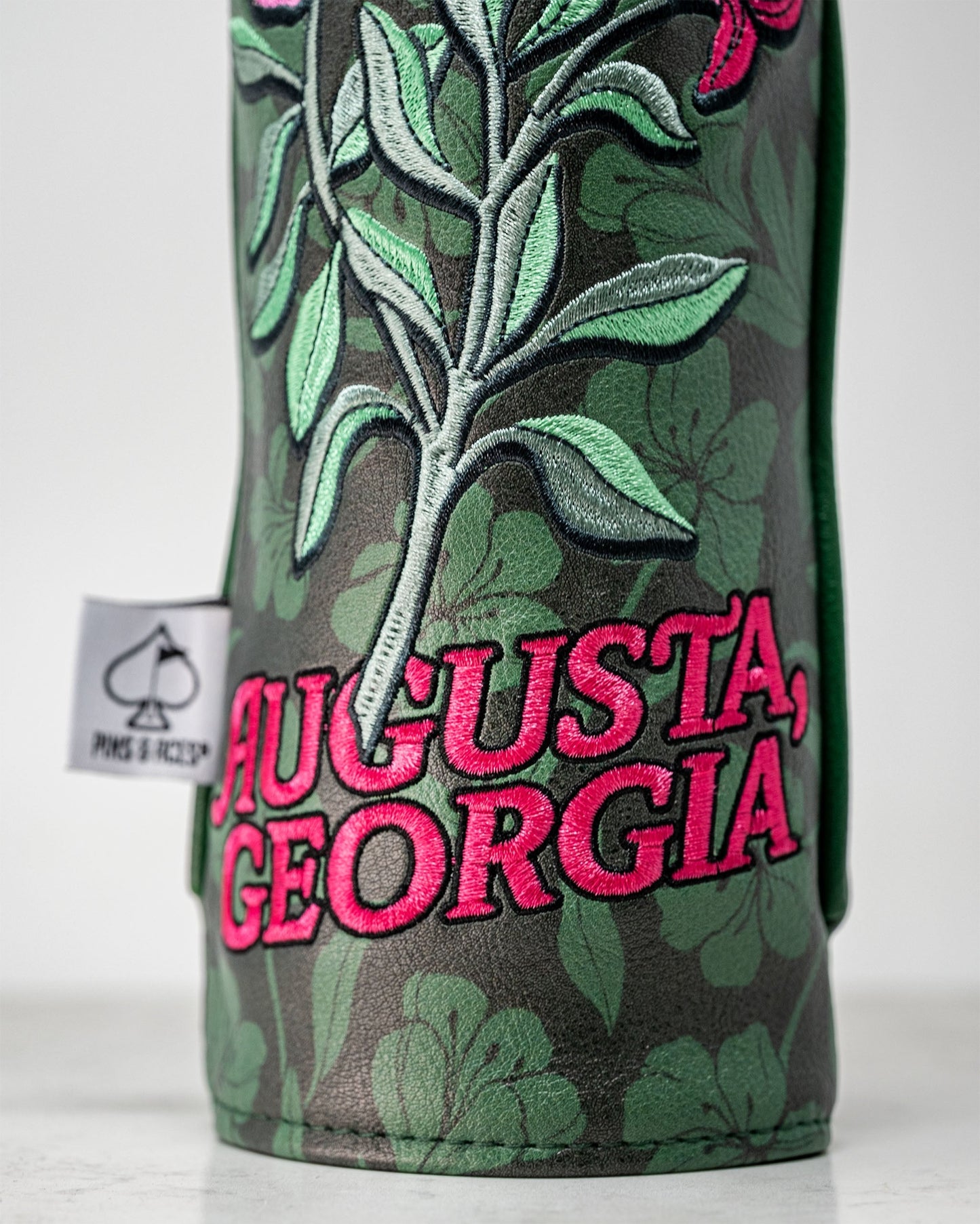 Hibiscus Bloom fairway cover with vibrant floral design for golf clubs.