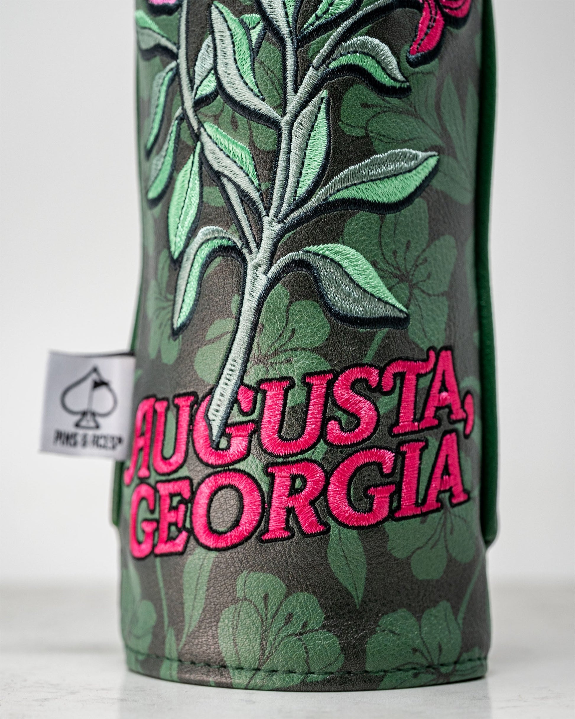 Hibiscus Bloom fairway cover with vibrant floral design for golf clubs.