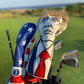 Trump Fairway Cover featuring a stylish design with a bold logo, perfect for protecting golf clubs.
