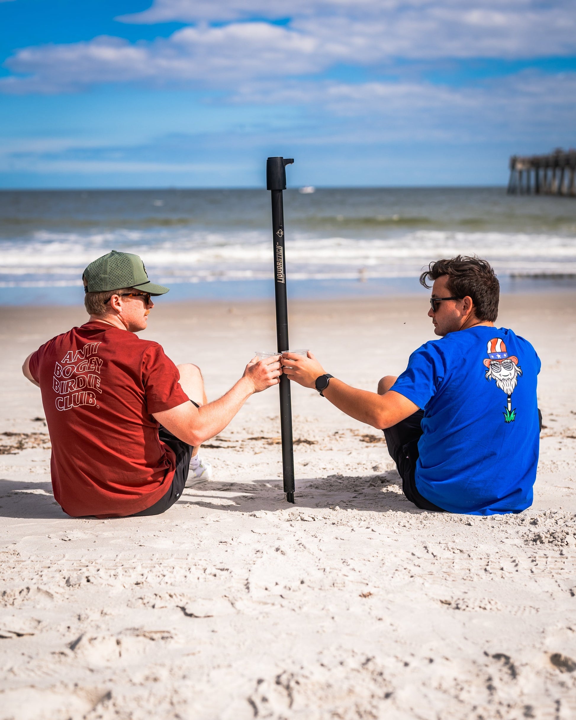 LiquorStick® 3.0 in black, featuring a sleek design and ergonomic grip, displayed against a neutral background.