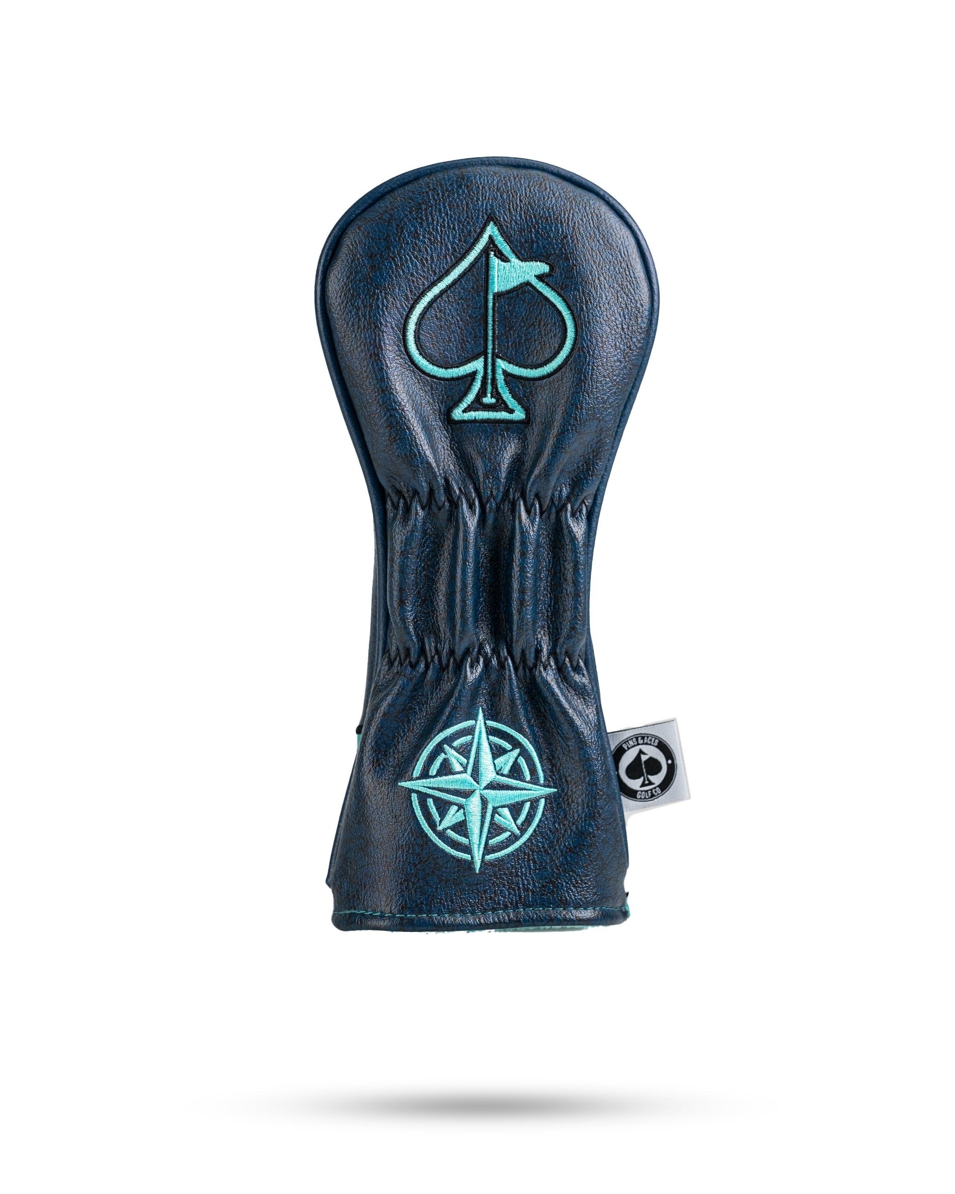 Kraken Hybrid Cover: Stylish golf club headcover featuring a vibrant Kraken design, suitable for hybrid clubs.