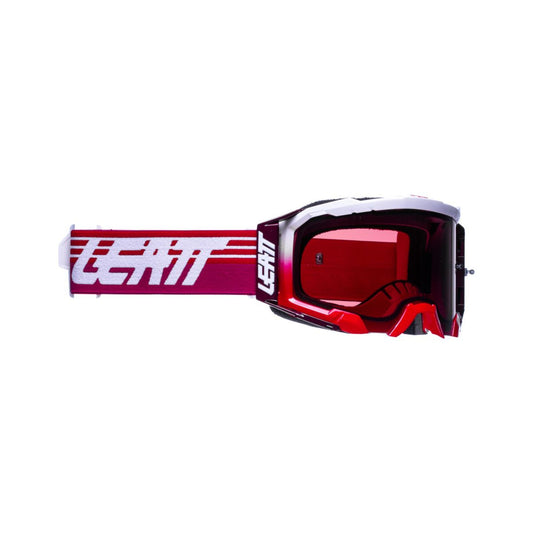 LEATT PROTECTION GOGGLE VELOCITY 5.5 RED WITH ROSE UC 32% LENS