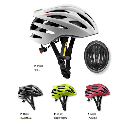 MAVIC HELMET ROAD AKSIUM ELITE - SAFETY YELLOW