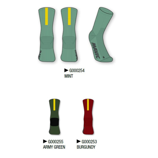 MAVIC SOCKS ESSENTIAL HIGH - WHITE