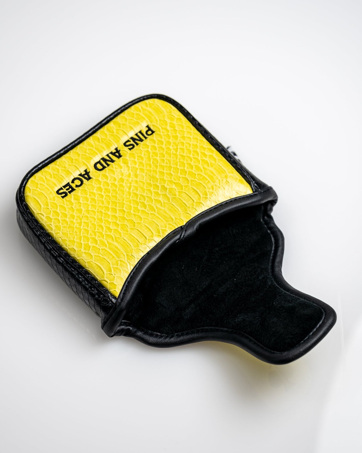 Mojave mallet putter cover in a vibrant desert-themed design with colorful patterns.