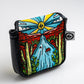 Mojave mallet putter cover with a desert-themed design featuring warm colors and southwestern patterns.