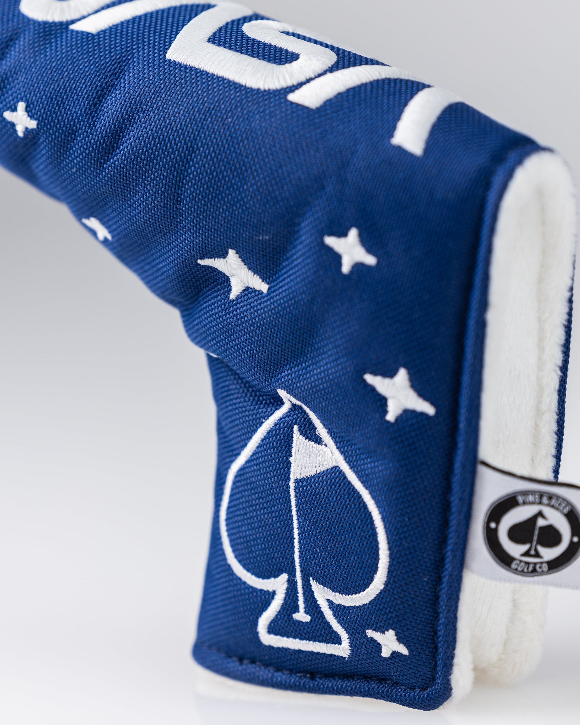 NASA Space Walk Blade Putter Cover featuring vibrant space-themed design and durable material.