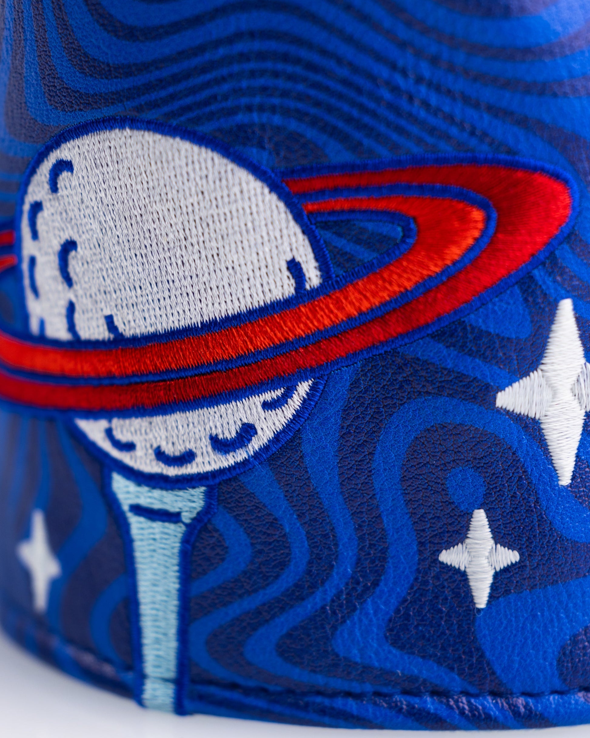 NASA Space Walk Fairway Cover featuring a vibrant design inspired by space exploration, showcasing iconic NASA imagery and colors.