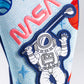 NASA Space Walk Fairway Cover featuring a vibrant design inspired by space exploration, perfect for golf enthusiasts.