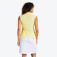 Nikki Sleeveless Polo Lemonade