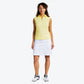 Nikki Sleeveless Polo Lemonade