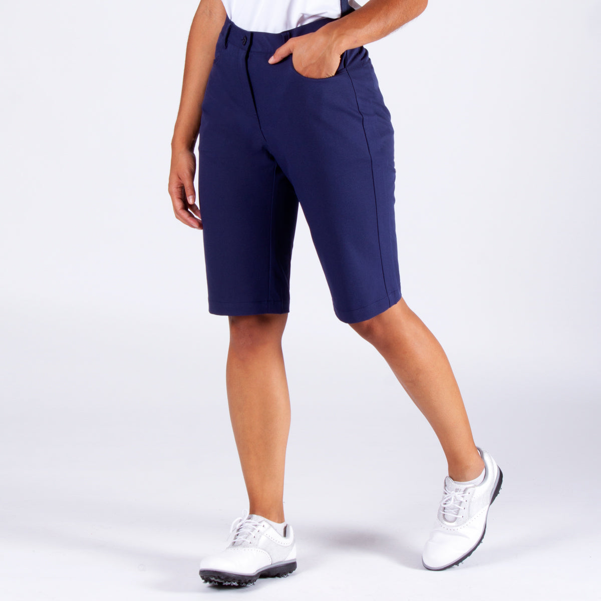 Bailey Long Shorts Navy
