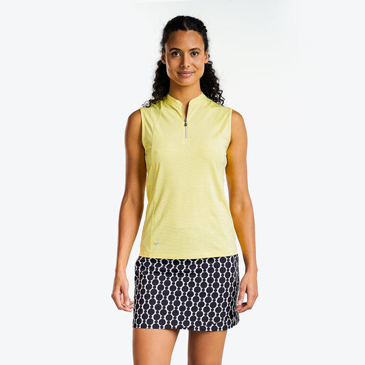 Bernice Sleeveless Mock in Lemonade