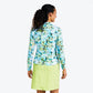 Laurisa Long-Sleeve Mock Curacao Blue
