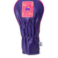 Pink Lemonade King of Spades golf driver cover with vibrant colors and spade design.