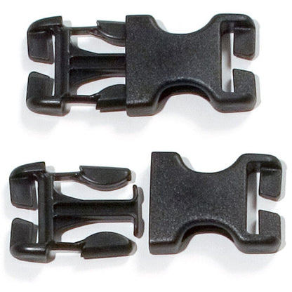 ORTLIEB Repair buckle stealth male/female 25mm 2pcs