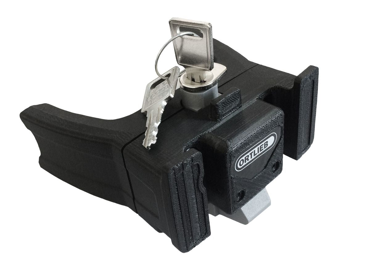 ORTLIEB Handlebar Mounting-Set, E-Bike, with Lock