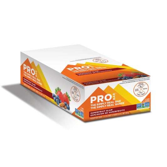 PROBAR SIMPLY REAL BAR SUPERFOOD SLAM (12 UNIT CASE)