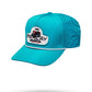 Perforated baby blue rope hat from Parlay Building Co. with a stylish patch logo.