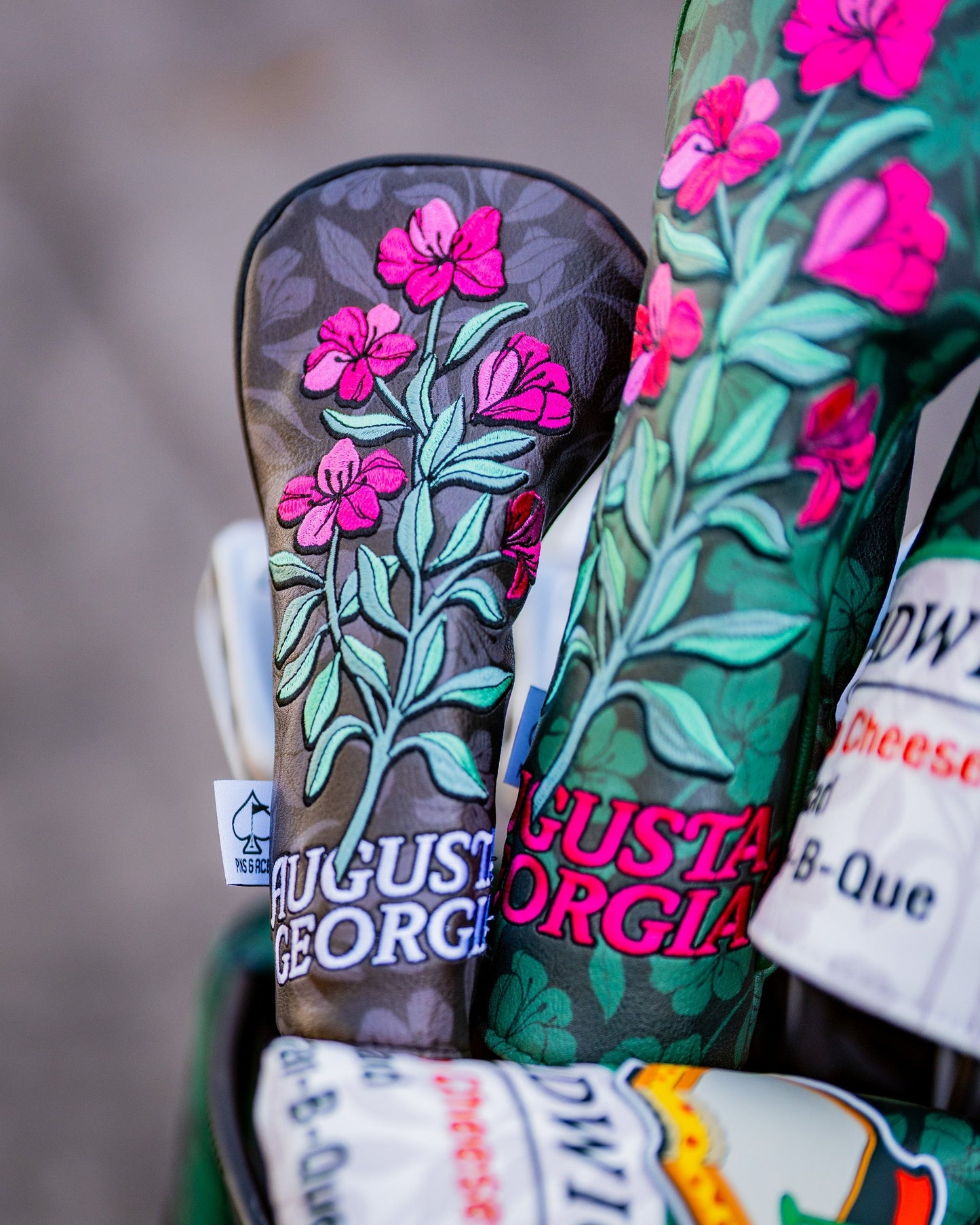 Hibiscus Bloom Hybrid Cover featuring vibrant floral design on a stylish bag.