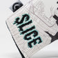 Bold Shady Slice blade putter cover featuring a unique design with vibrant lettering and a sleek finish for standout style.