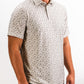 Men's Player Preferred Polo featuring an old-fashioned print, designed for golfers seeking style and comfort on the course.