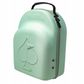 Stylish mint green Hat Caddie with a molded design, perfect for protecting and transporting golf hats.