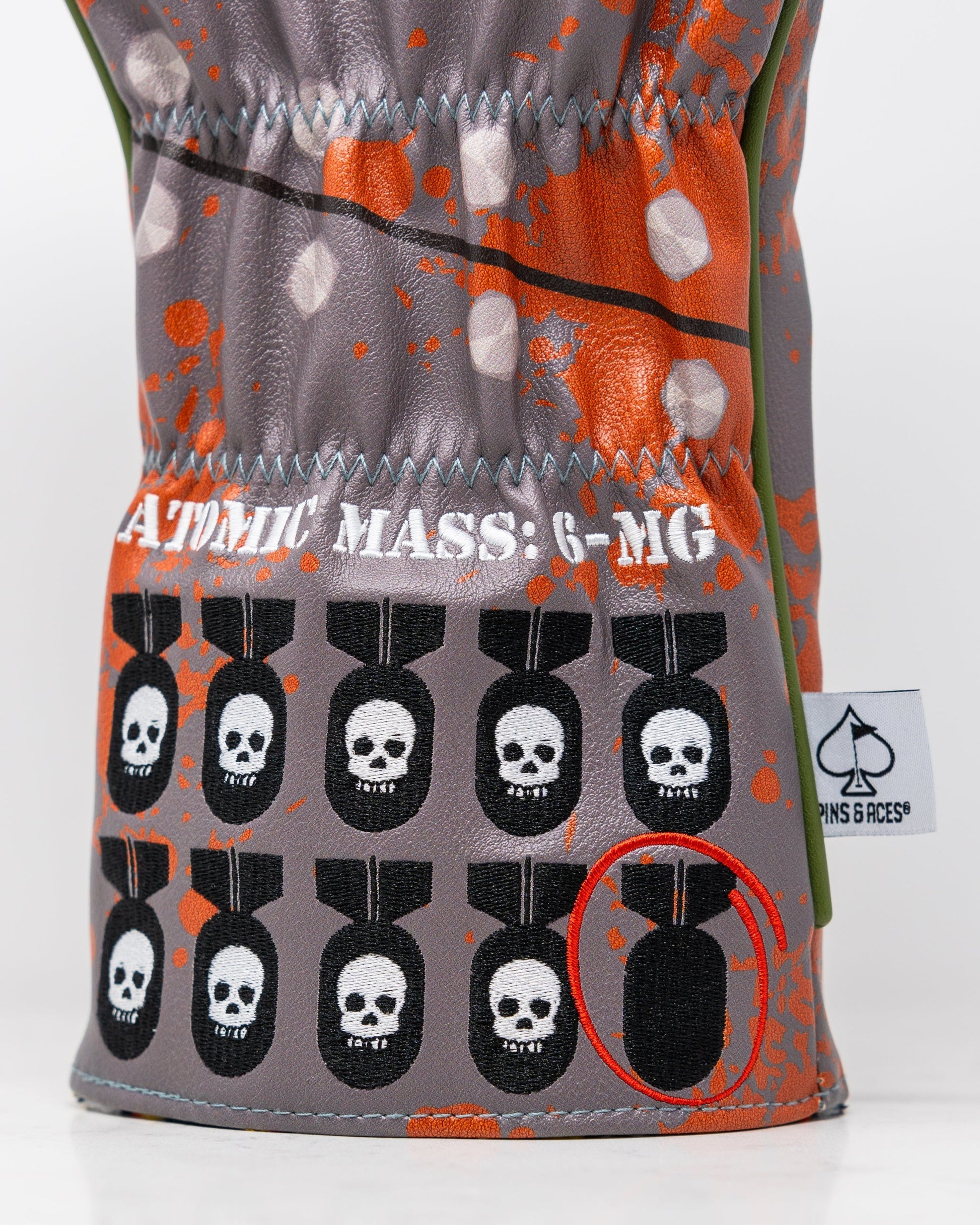 Zynbabwe Nuclear Program Driver Cover featuring a sleek design with bold graphics and vibrant colors.