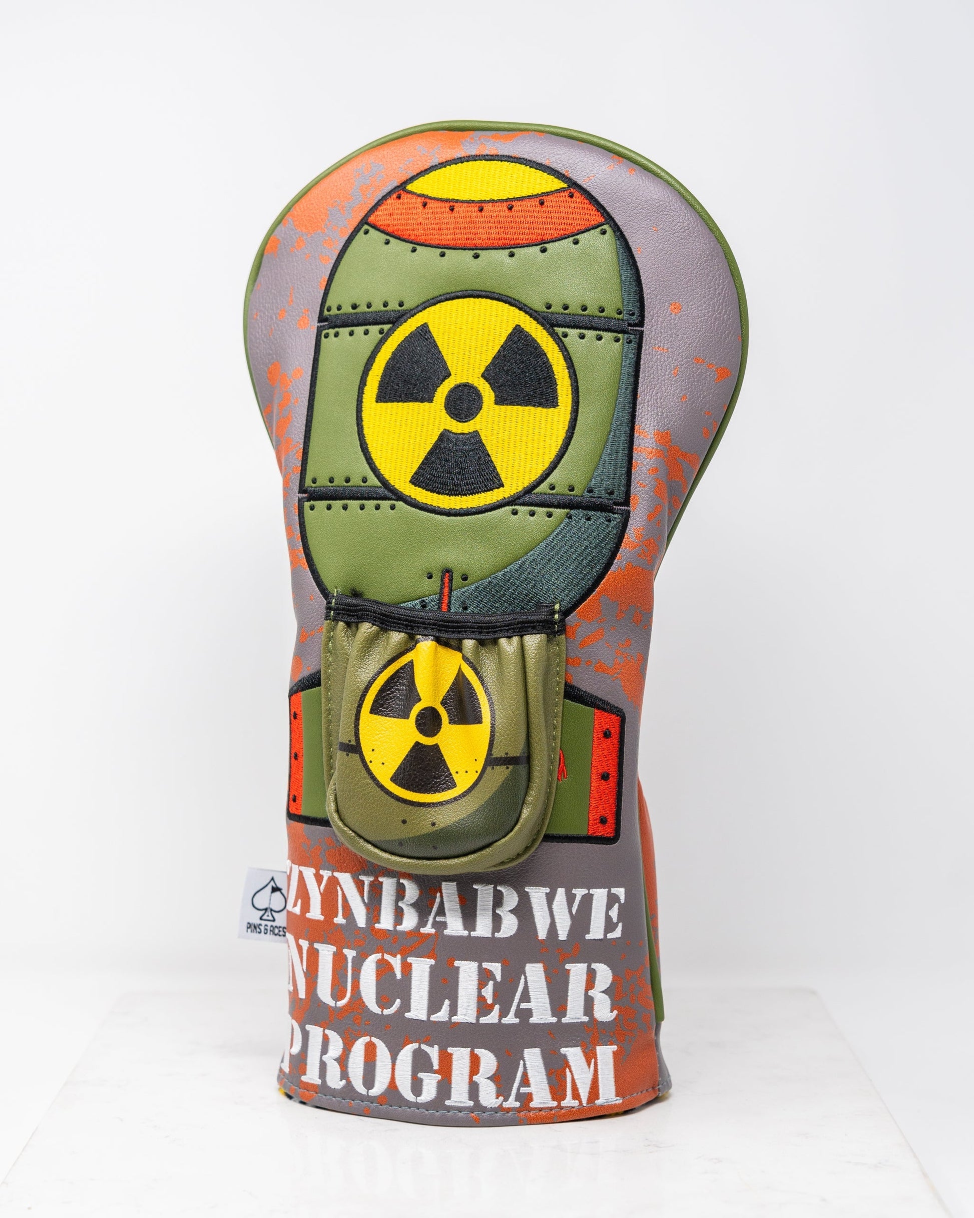 Zynbabwe Nuclear Program driver cover featuring a bold graphic design and vibrant colors.