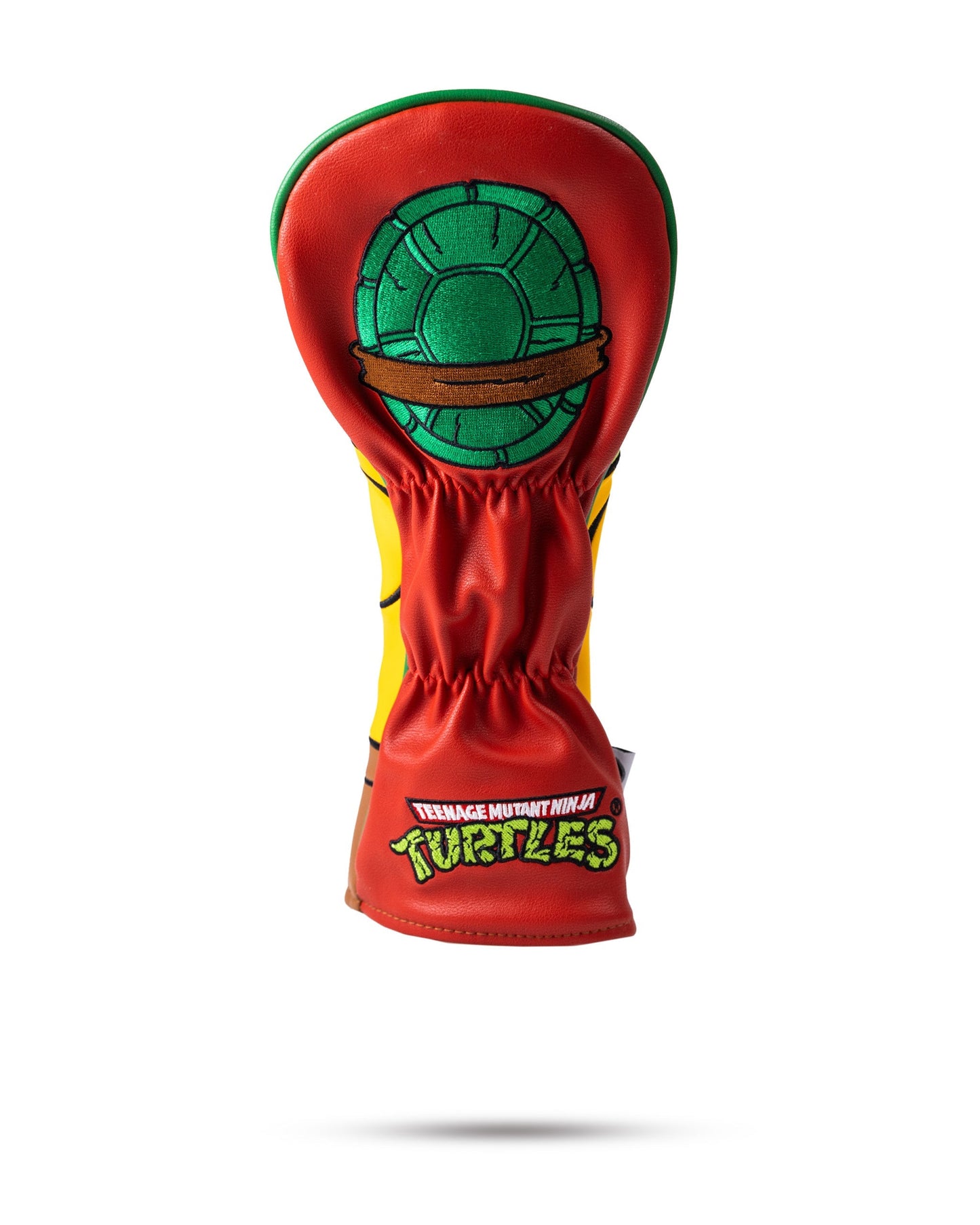 TMNT Raphael Fairway Cover featuring a vibrant design of the character in a green and red color scheme, ideal for golf clubs.