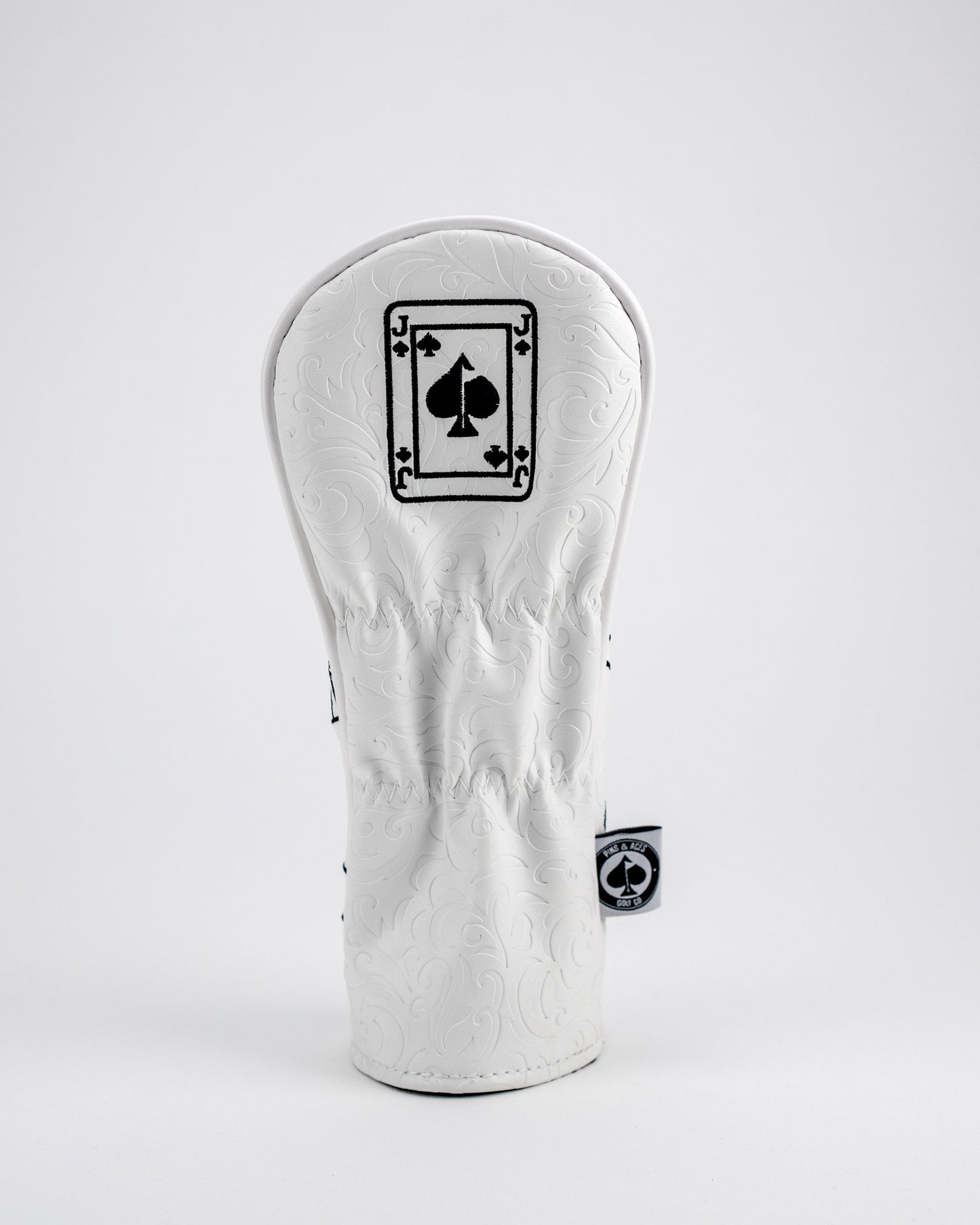 White Out Jack of Spades hybrid cover design featuring a stylized playing card illustration.