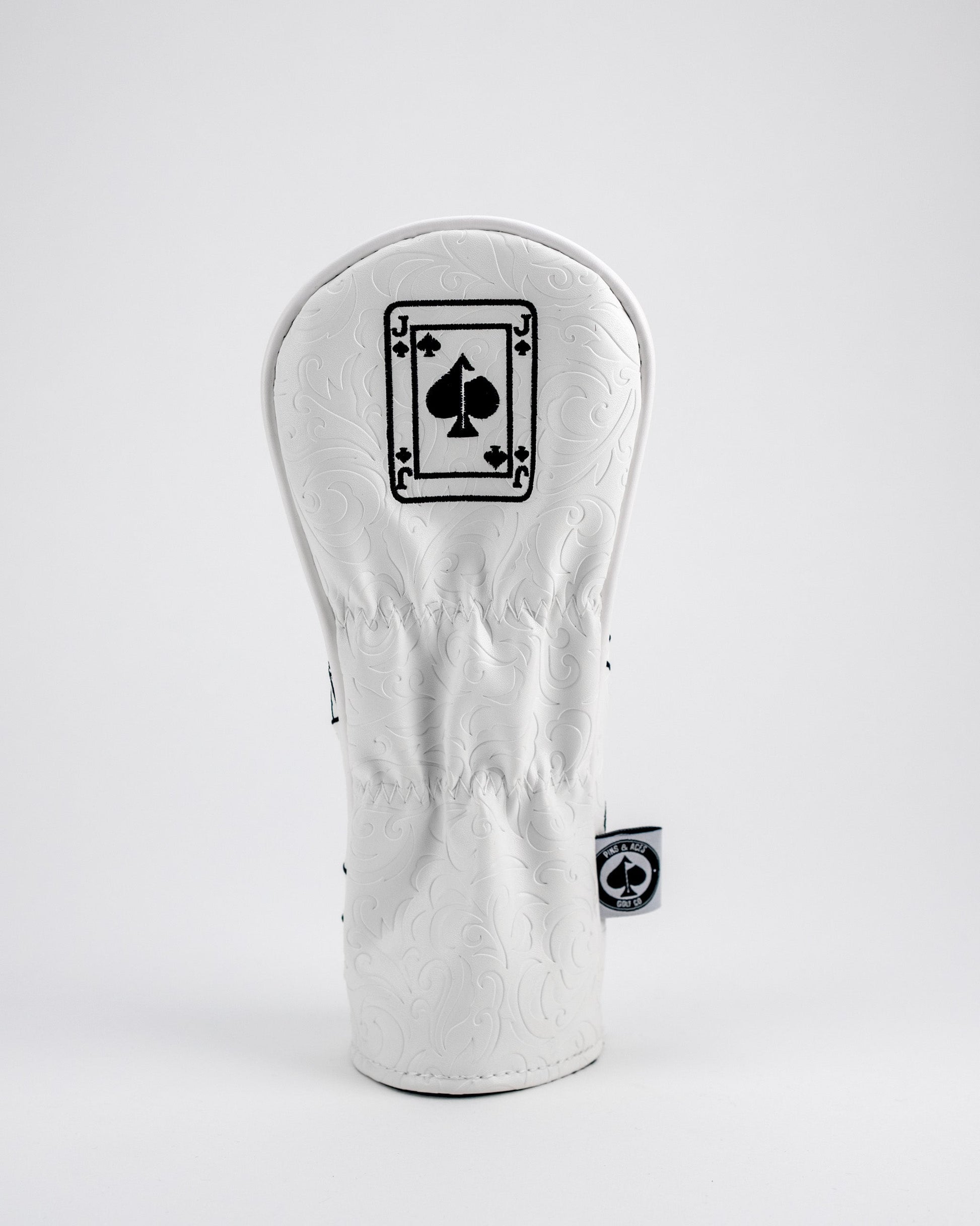 White Out Jack of Spades hybrid cover design featuring a stylized playing card illustration.