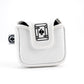 White Out Ace of Spades mallet putter cover featuring a sleek design and stylish embroidery.