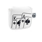 White Out Ace of Spades mallet putter cover featuring a sleek design with a spade emblem, ideal for golf enthusiasts.