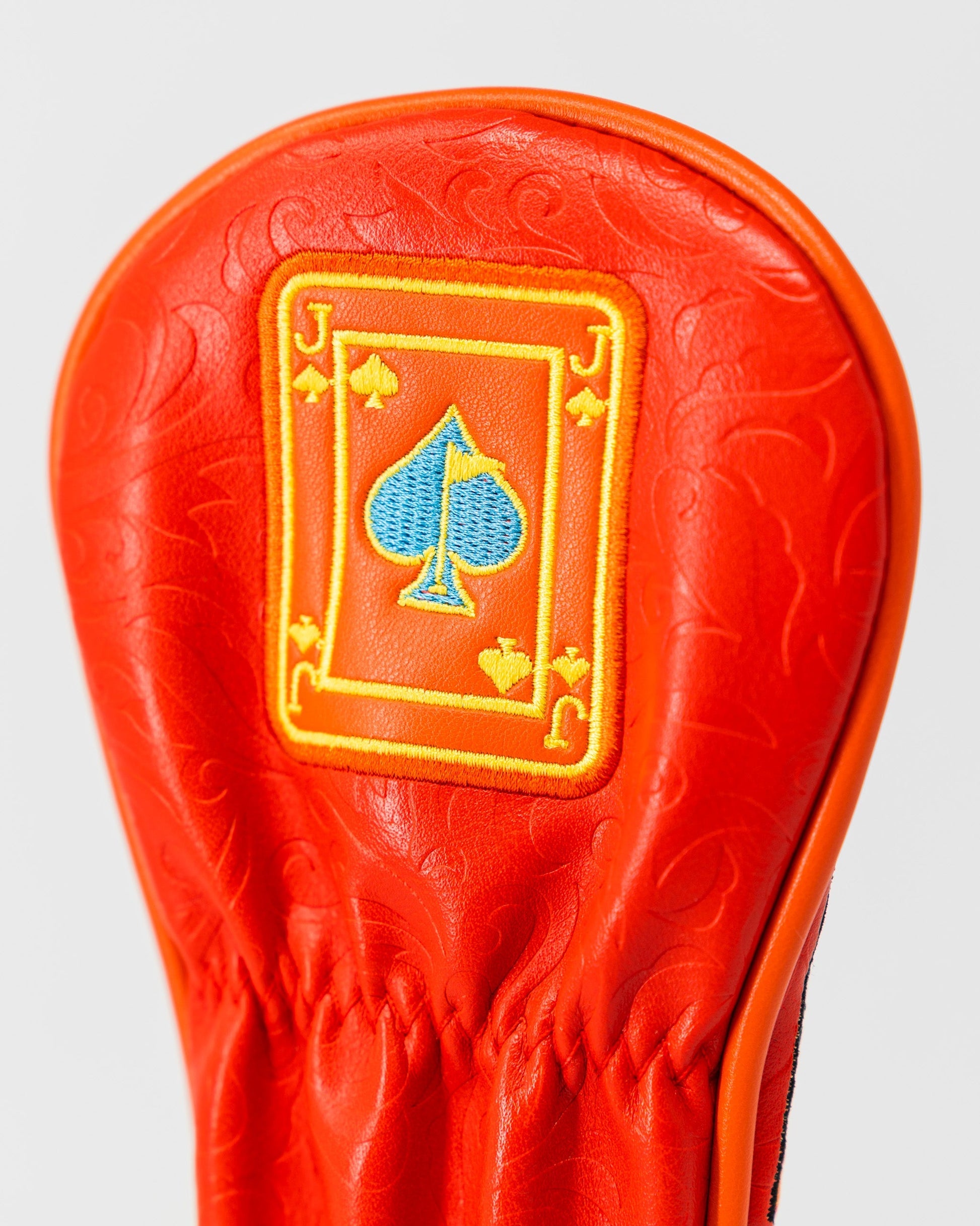 Orange Crush Jack of Spades Hybrid cover featuring vibrant orange and black colors with a spade design.