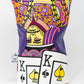 Pink Lemonade King of Spades driver cover featuring vibrant colors and a playful design, perfect for golf enthusiasts.