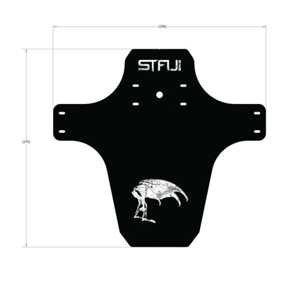 STFU FENDER GUNK GUARD DEATH ANGEL BLACK/WHITE