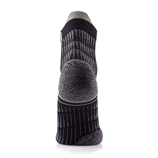 SIDAS Run Anatomic Comfort Unisex Running Socks - Black &Grey