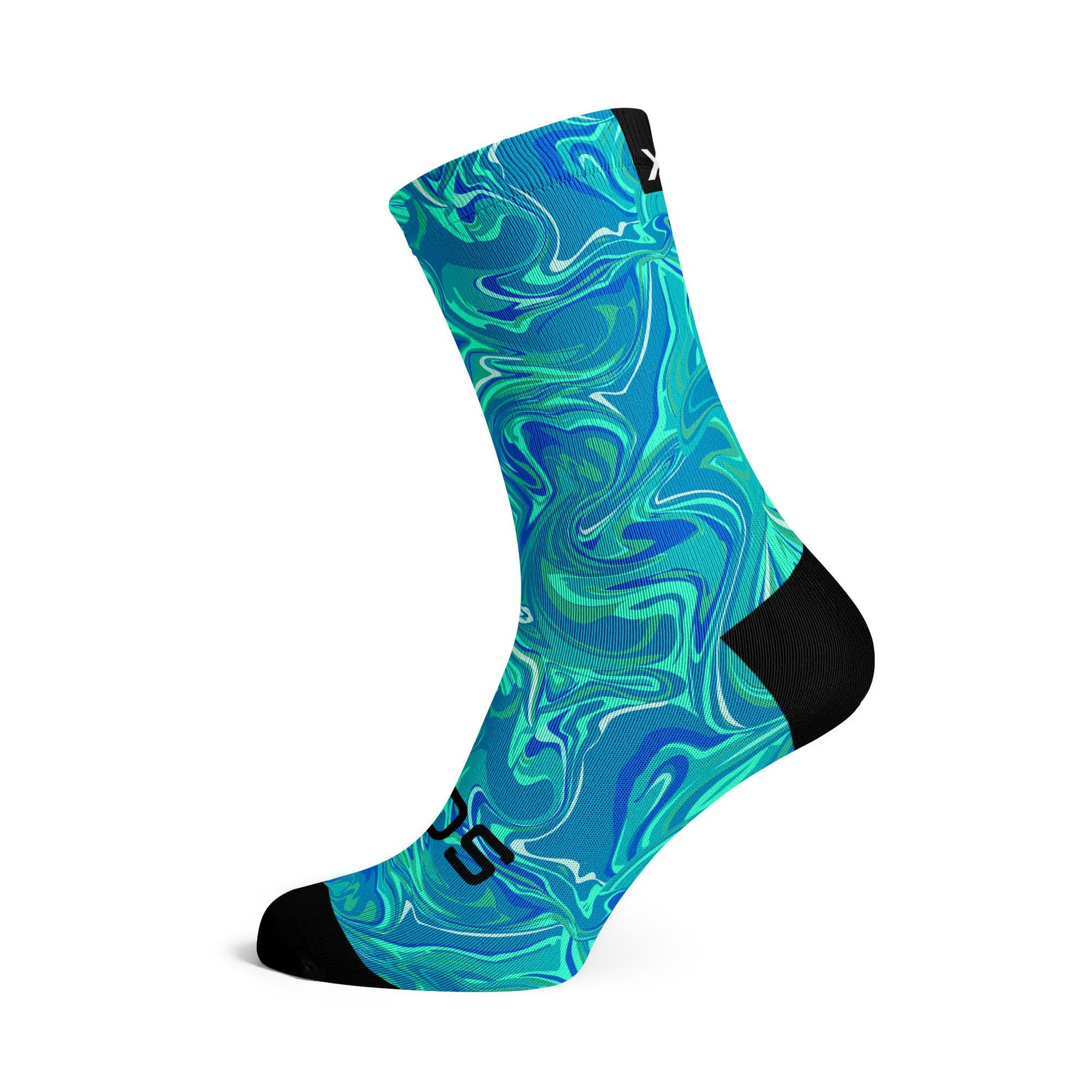 SOX FOOTWEAR  MARBLE-BLUE XL  